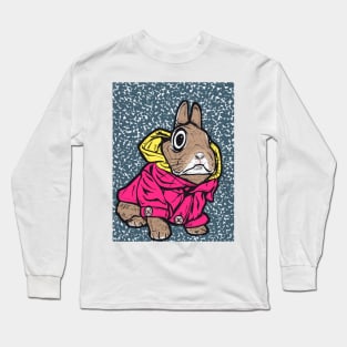 Brown Bunny Hoodie Long Sleeve T-Shirt